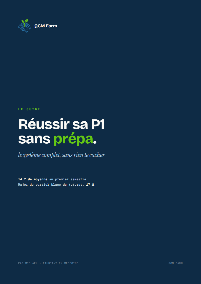 Guide : Réussir sa P1 sans prépa